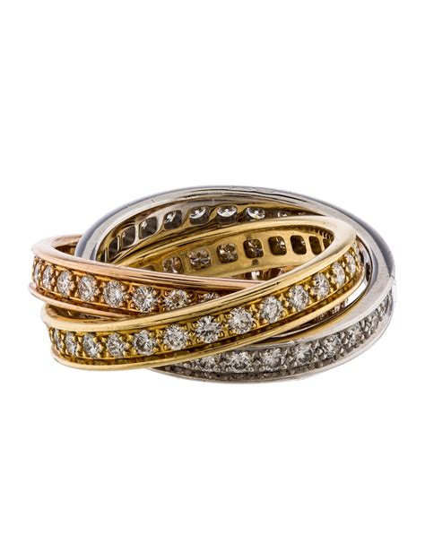 ring cartier diamond|cartier rolling ring with diamonds.